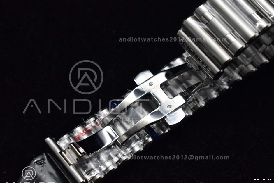 Dial BLSF B01 Bracelet Black Breathable A SS on 42mm 1:1 Best Edition 538 SS Chronomat 1231